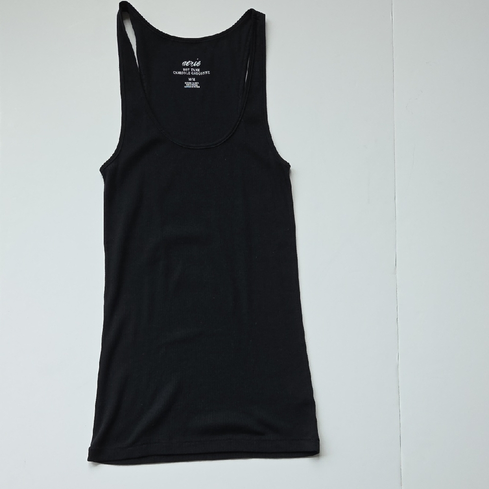 Aerie Classic Black Tank Top